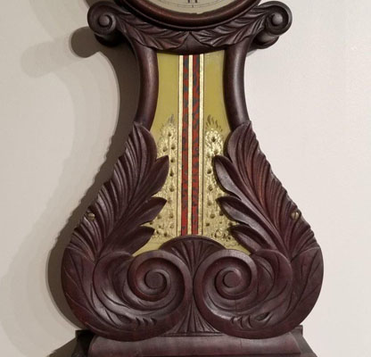 Chandler Lyre Clock